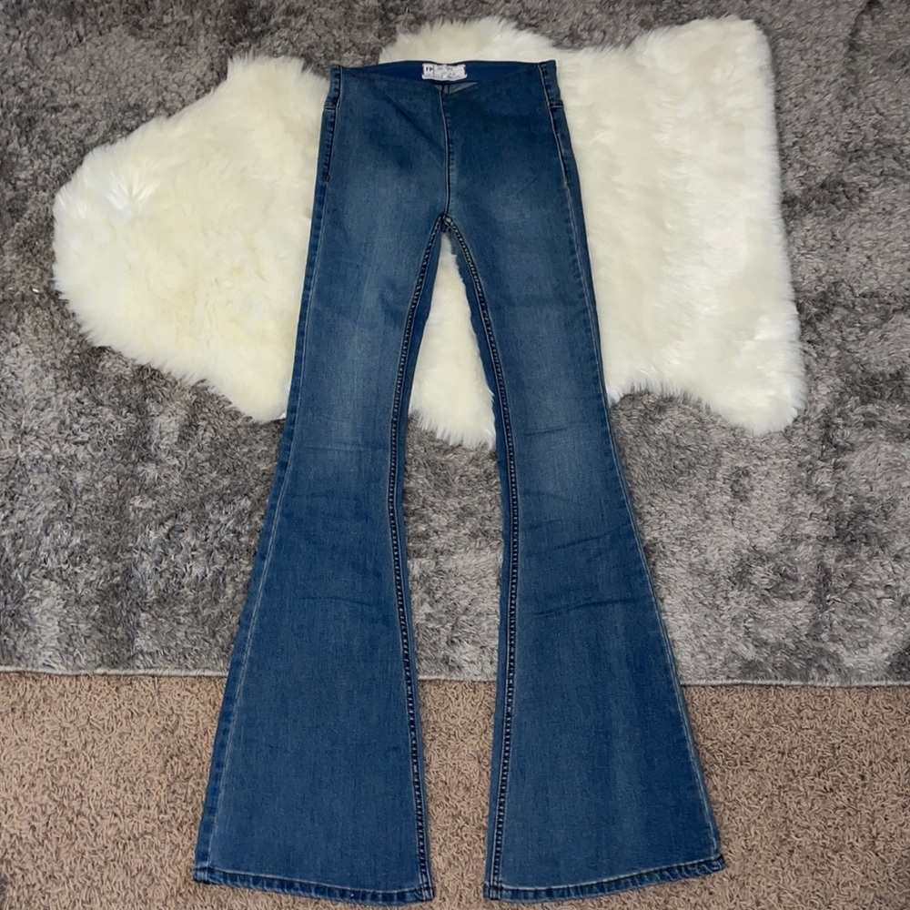 Free People Bell Bottom Jeans